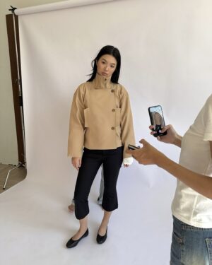 Double breasted jacket