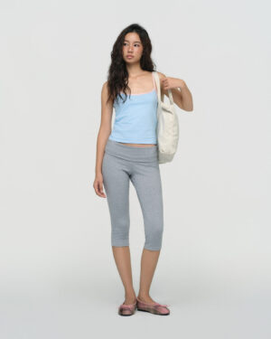 Fold over capris