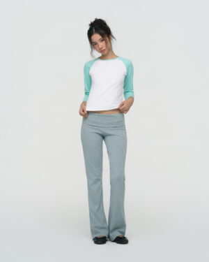 Fold over pants (2 colors)